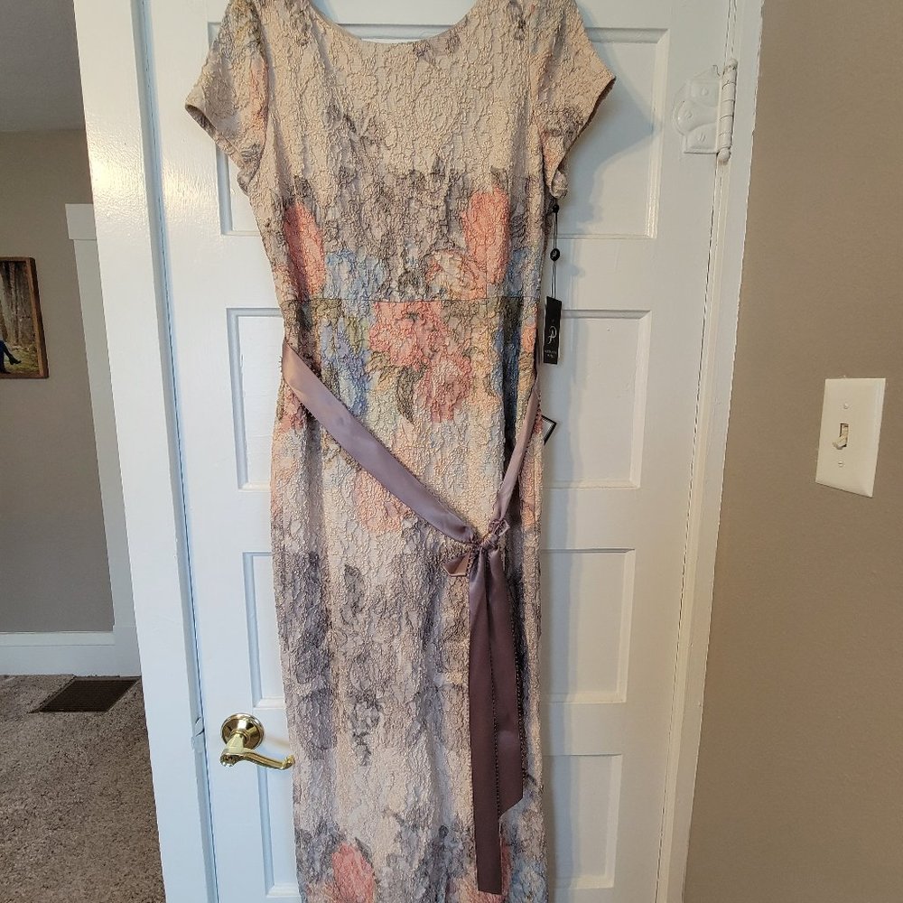 Adrianna Papell Pastel Maxi Dress
